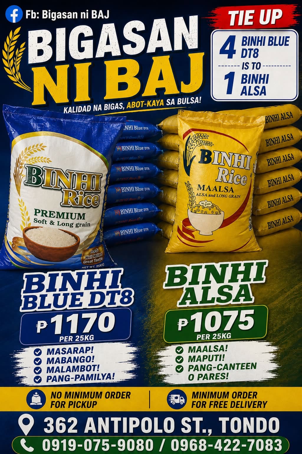 Binhi Blue DT8 and Binhi Alsa tie-up at Bigasan ni BAJ